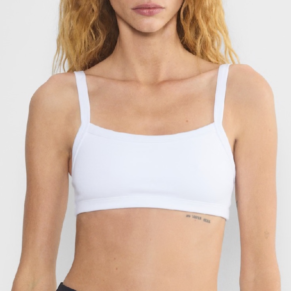 Aritzia White Sports Bra